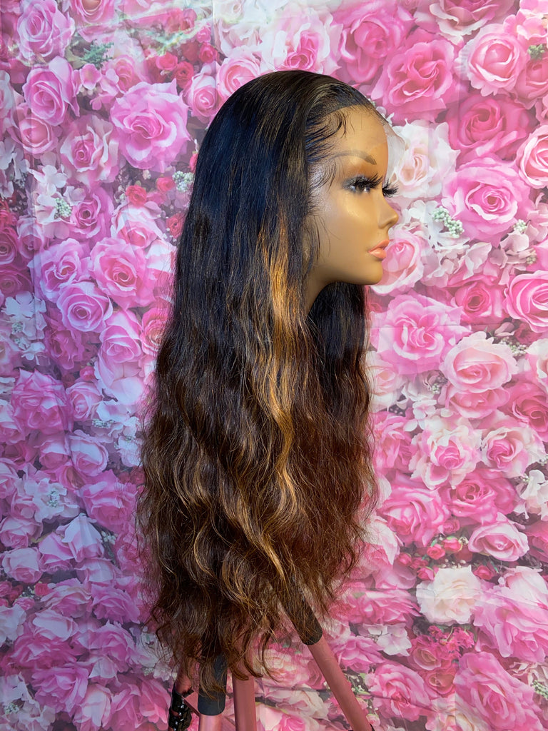 Glueless Indian Body Wave Human Hair HD Lace Front Unit - Luxury Line