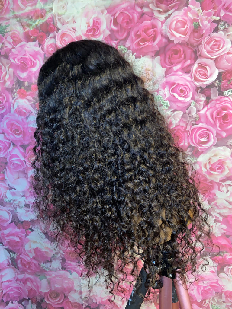 Indian Curly Human Hair HD Lace Closure Unit - Luxury Line