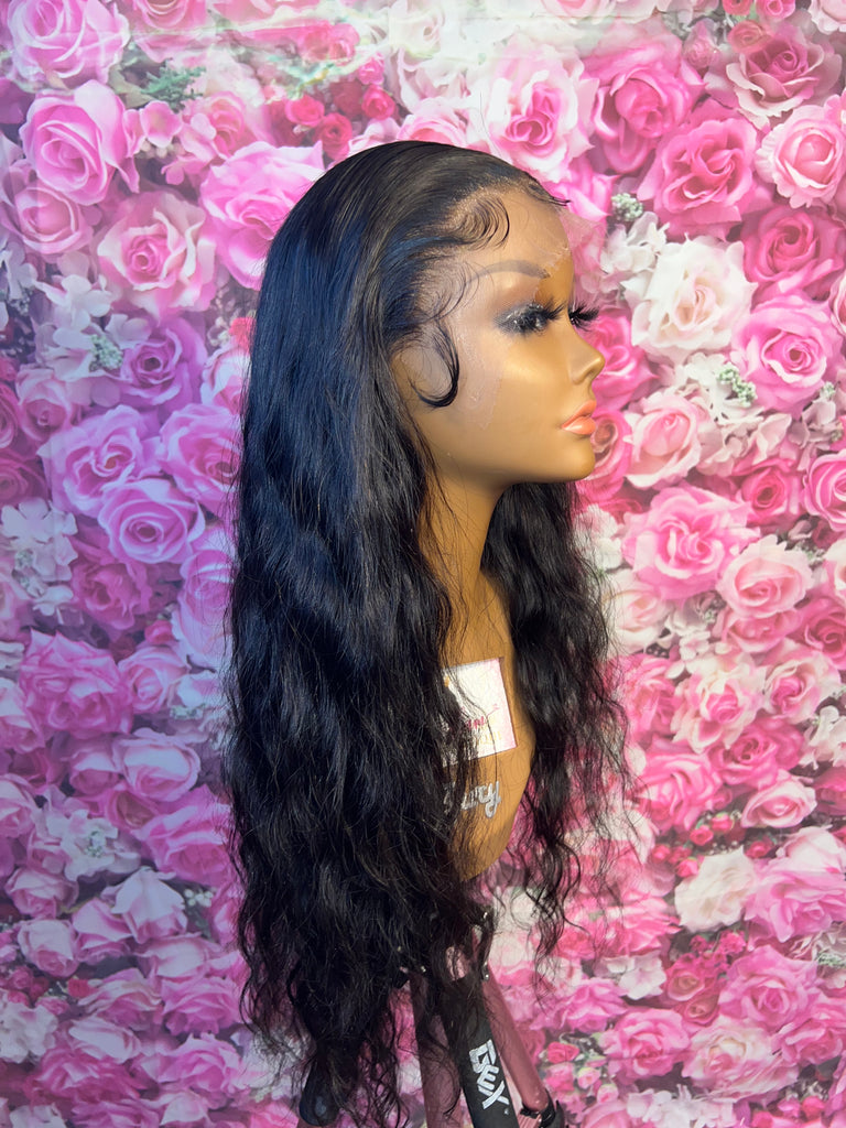 Glueless 22” Body Wave Human Hair HD Lace Frontal Unit