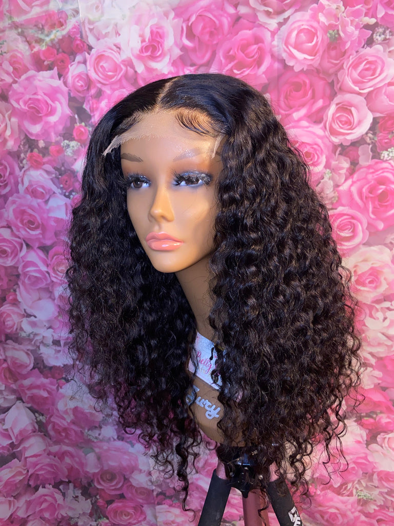 Indian Curly Human Hair HD Lace Closure Unit - Luxury Line