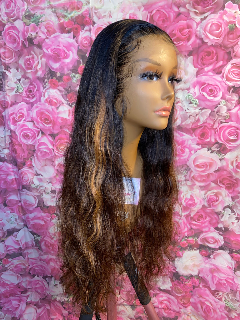 Glueless Indian Body Wave Human Hair HD Lace Front Unit - Luxury Line